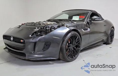 2014 Jaguar F-Type V8 S из США, поврежденный, VIN SAJWA6GL6EMK07553